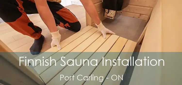  Finnish Sauna Installation Port Carling - ON