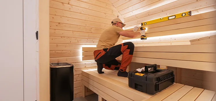 Commercial Sauna Installation in Port Carling, ON