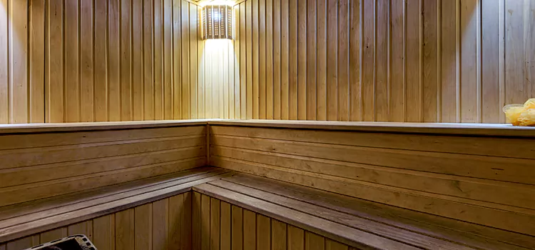 Modern Outdoor Sauna  Setup in Port Carling, Ontario