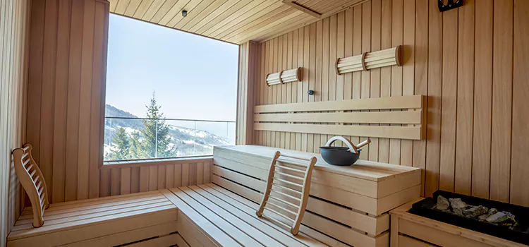 Infrared Sauna Glass Window Installation in Port Carling, ON