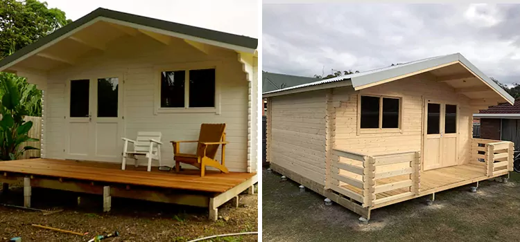 Outdoor Sauna Shed in Port Carling, ON