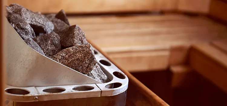 Traditional vs Infrared Heating Stones Sauna in Port Carling, ON