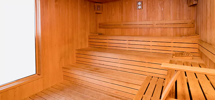 Custom Hemlock Wood Sauna Construction in Port Carling, Ontario