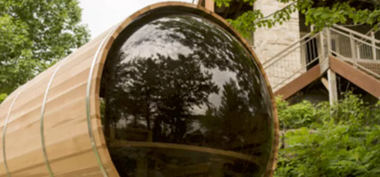 6 Person Panoramic View Sauna Maintenance and Installation in Port Carling, ON