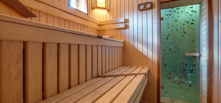 Sauna Door Handle Screw Replacement in Port Carling, Ontario