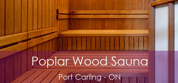  Poplar Wood Sauna Port Carling - ON