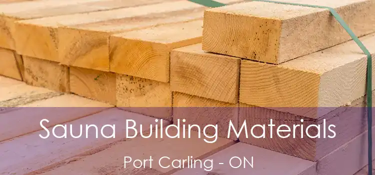  Sauna Building Materials Port Carling - ON