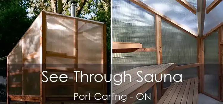  See-Through Sauna Port Carling - ON